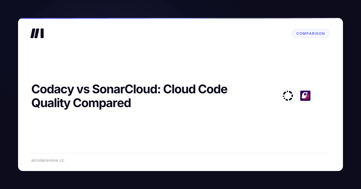 Codacy vs SonarCloud: Cloud Code Quality Compared | ACR