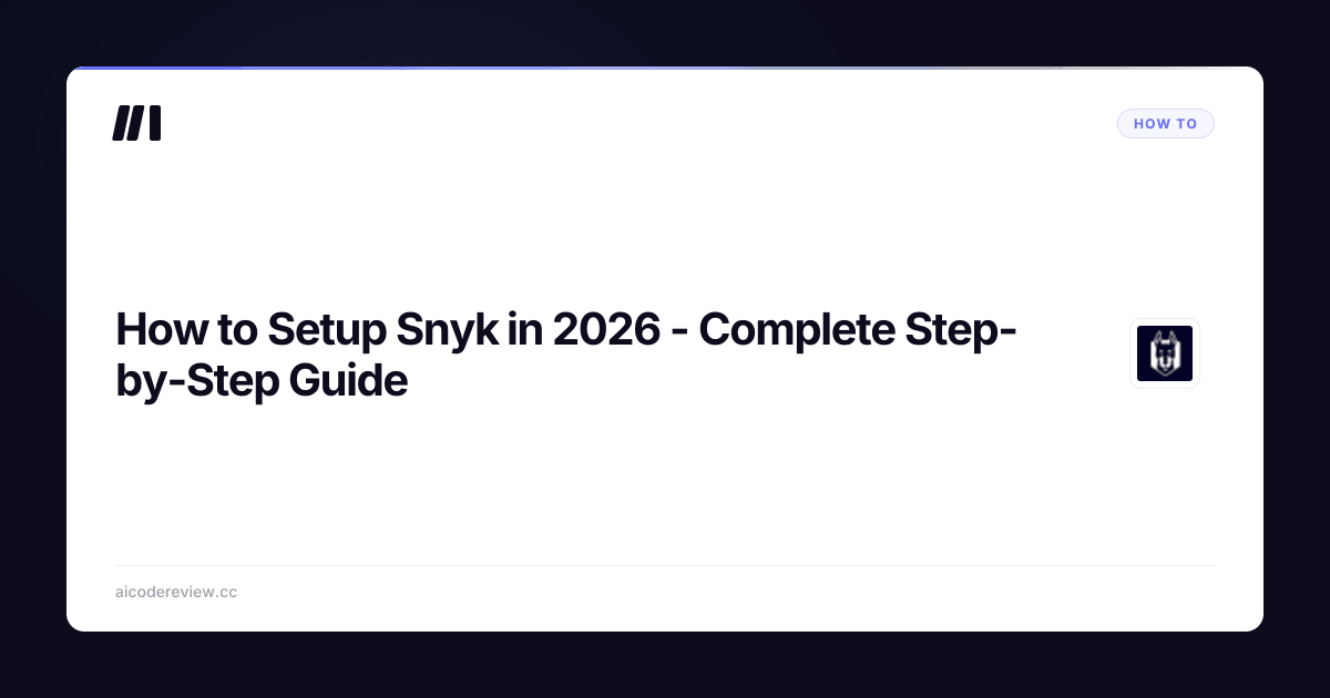 How to Setup Snyk in 2026 - Complete Step-by-Step Guide | ACR