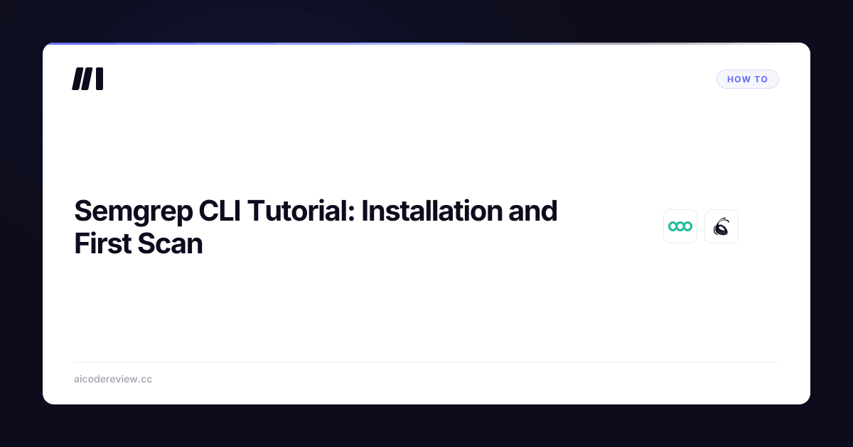 Semgrep CLI Tutorial: Installation and First Scan | ACR