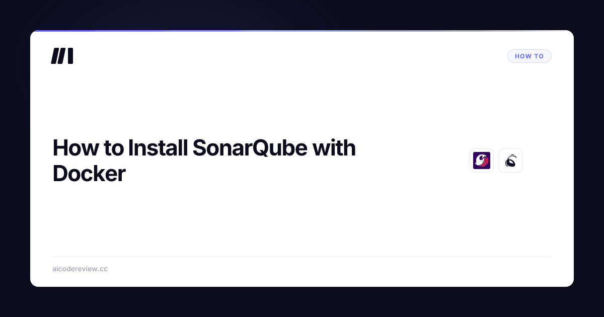 How to Install SonarQube with Docker | ACR