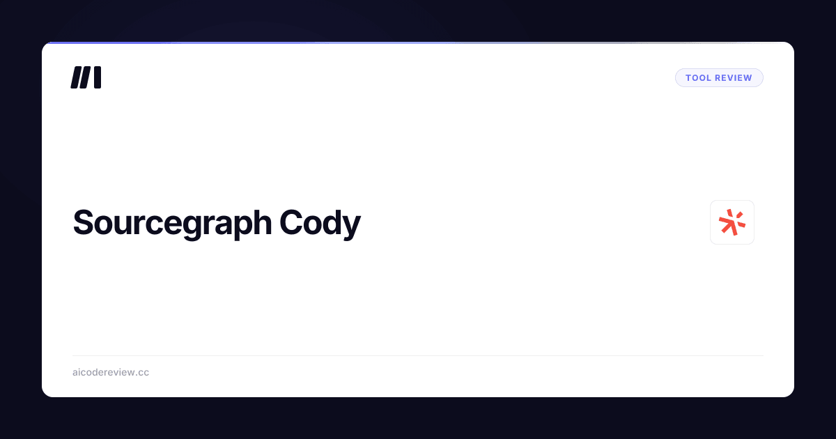 Sourcegraph Cody Review (2026) | ACR