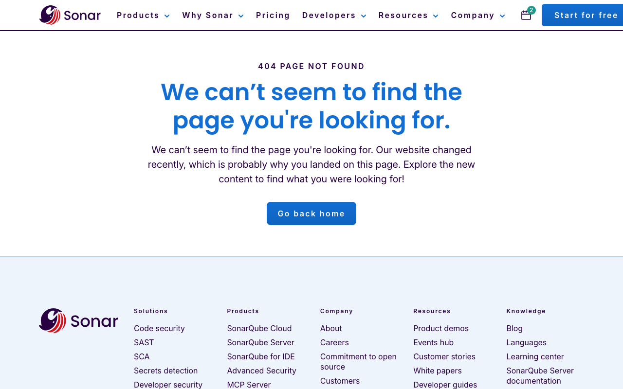 SonarQube static analysis tool features overview screenshot